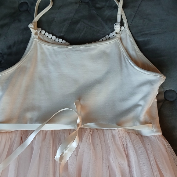 Girls Tulle Dress with Sleeveless Top - Picture 5 of 7